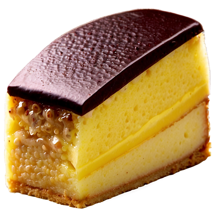 Custard Cake Slice Png 72