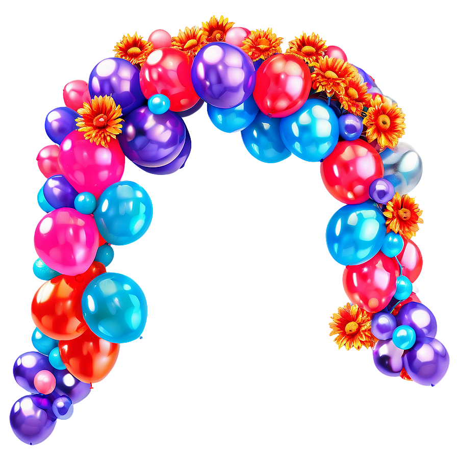 Custom Balloon Garland Creations Png 06282024