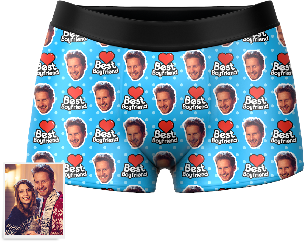 Custom Best Boyfriend Boxer Shorts