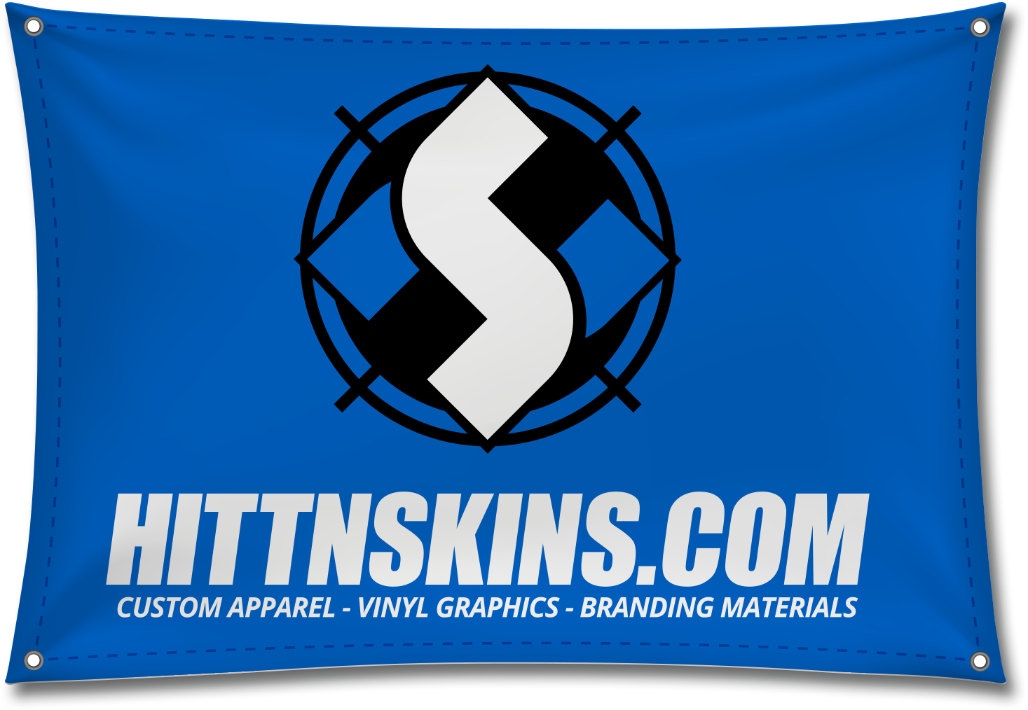 Custom Branding Materials Flag PNG with transparent background