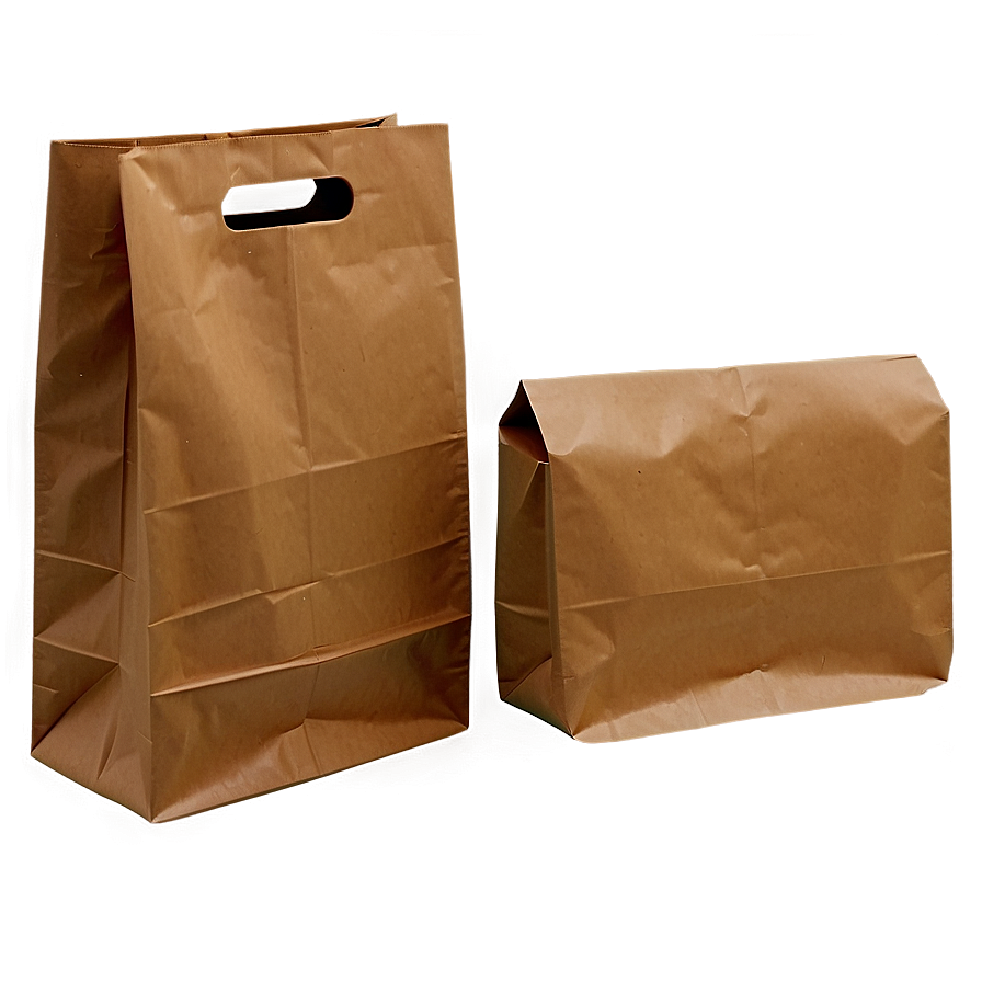 Custom Brown Paper Bag Png 88