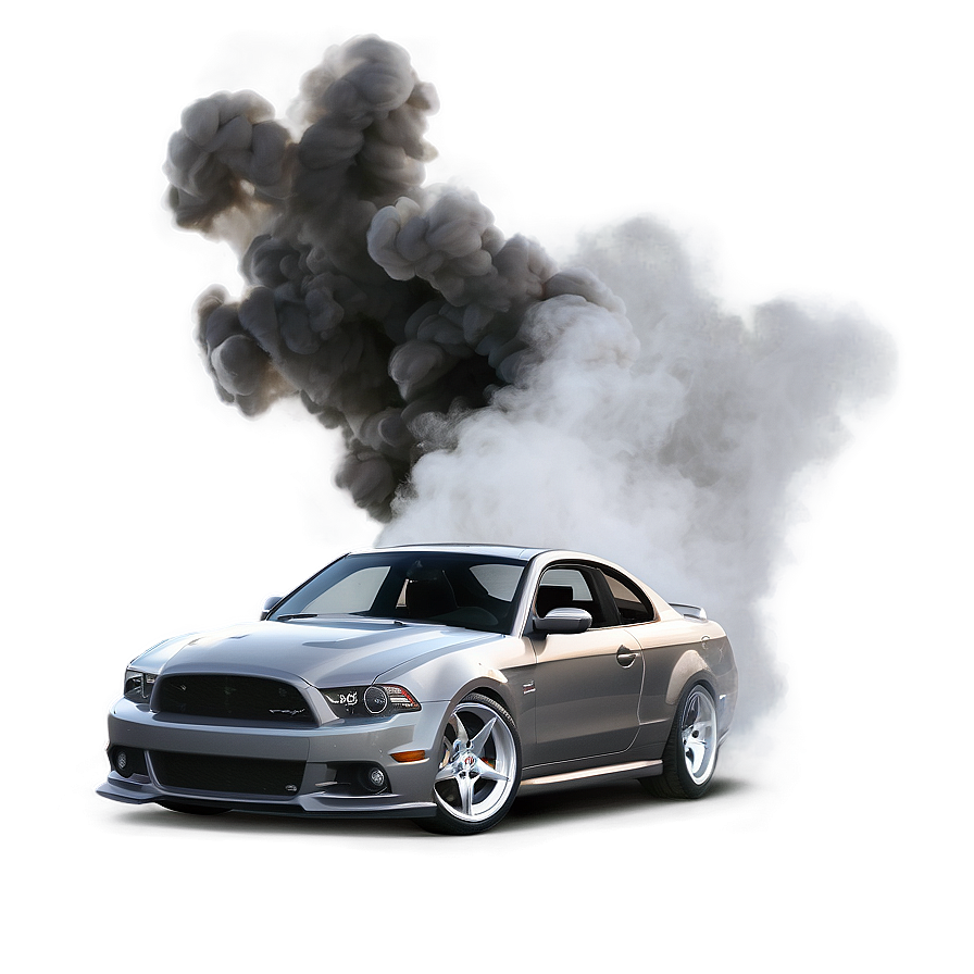 Custom Car Burnout Smoke Png 43