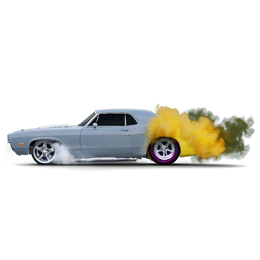 Custom Car Burnout Smoke Png 79