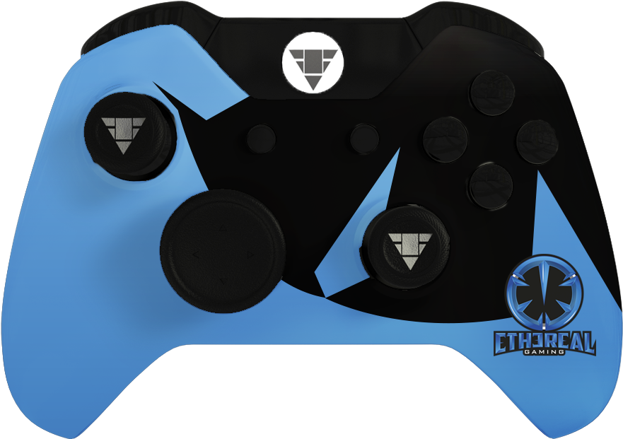 Custom Ethereal Gaming Controller Design