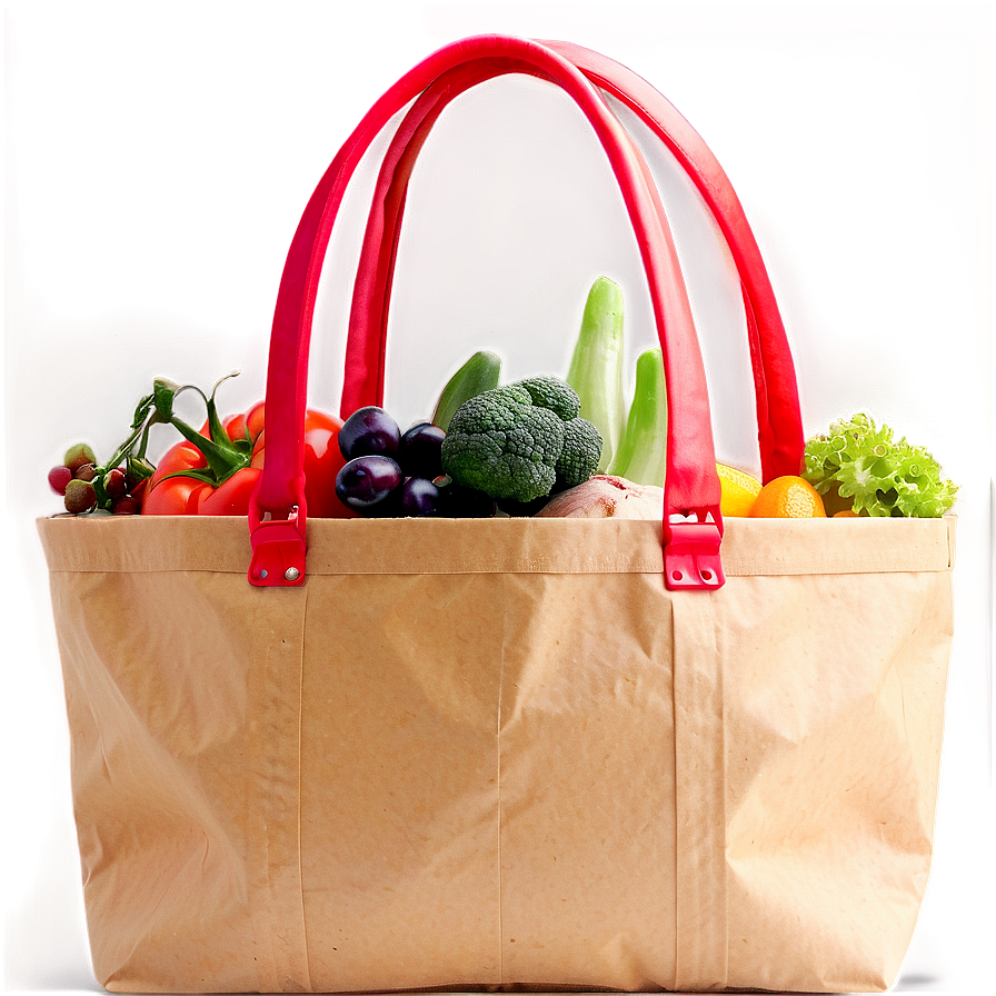 Custom Grocery Bag Png 06132024