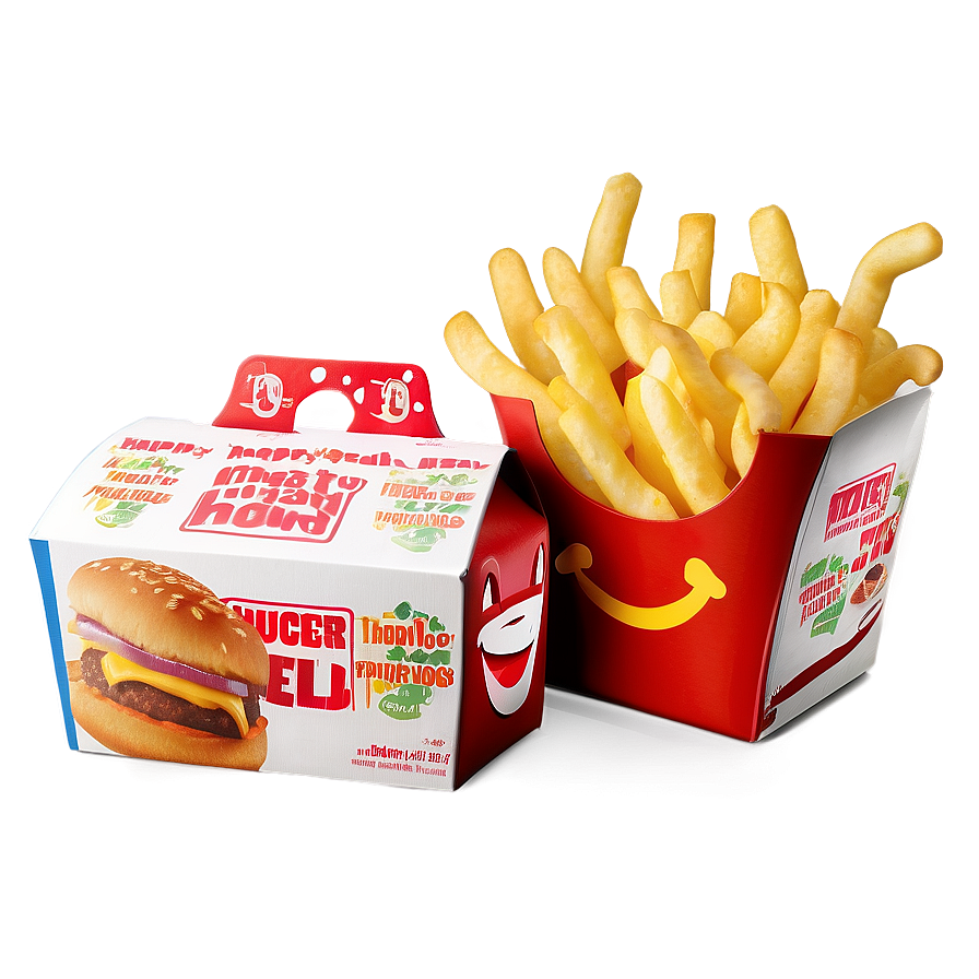 Custom Happy Meal Box Graphics Png Wrf42