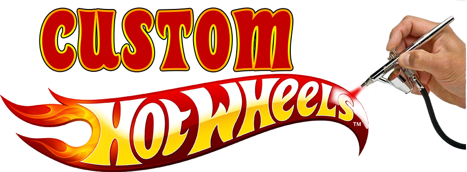 Custom Hot Wheels Logo Airbrush