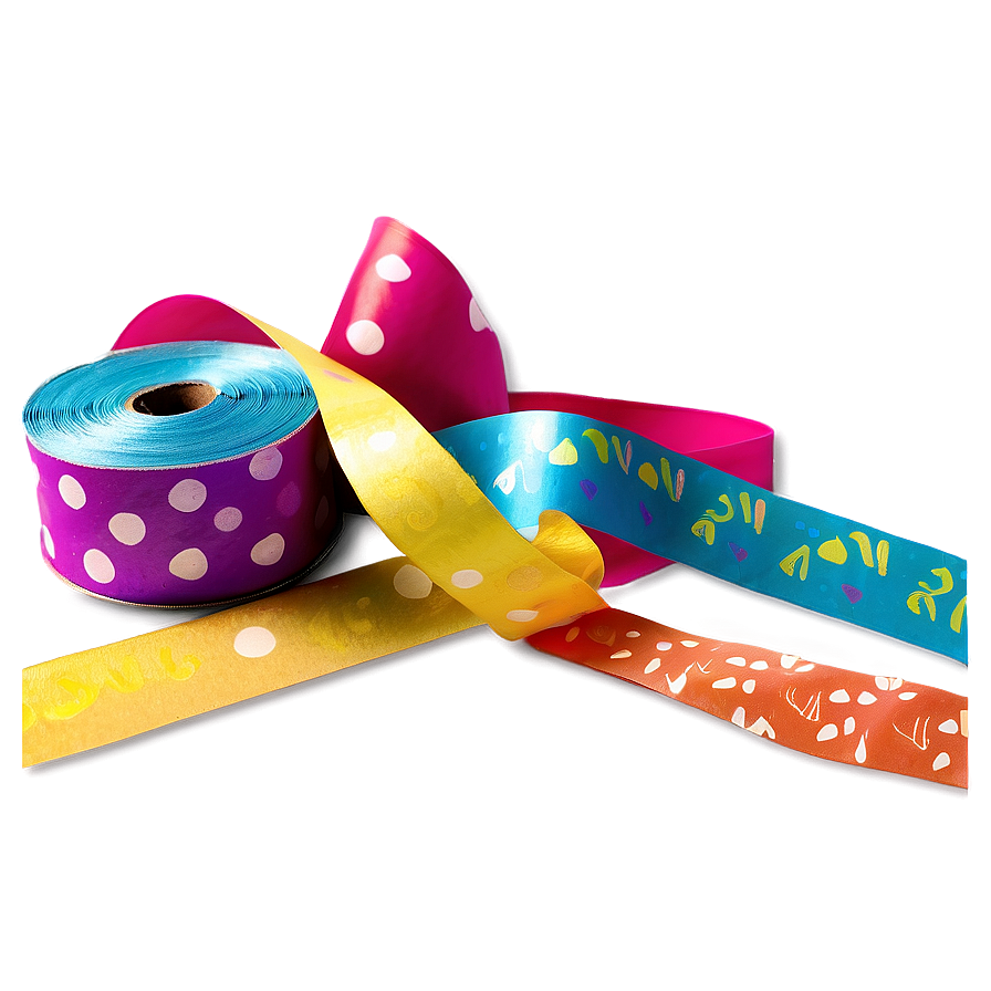 Custom Party Streamers Png Ice73