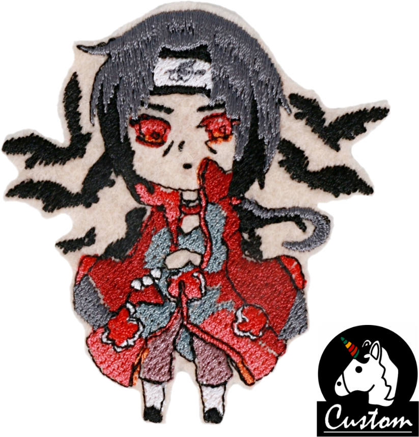 Custom Patch Itachi Uchiha - Itachi Patch, HD Png Download PNG with transparent background