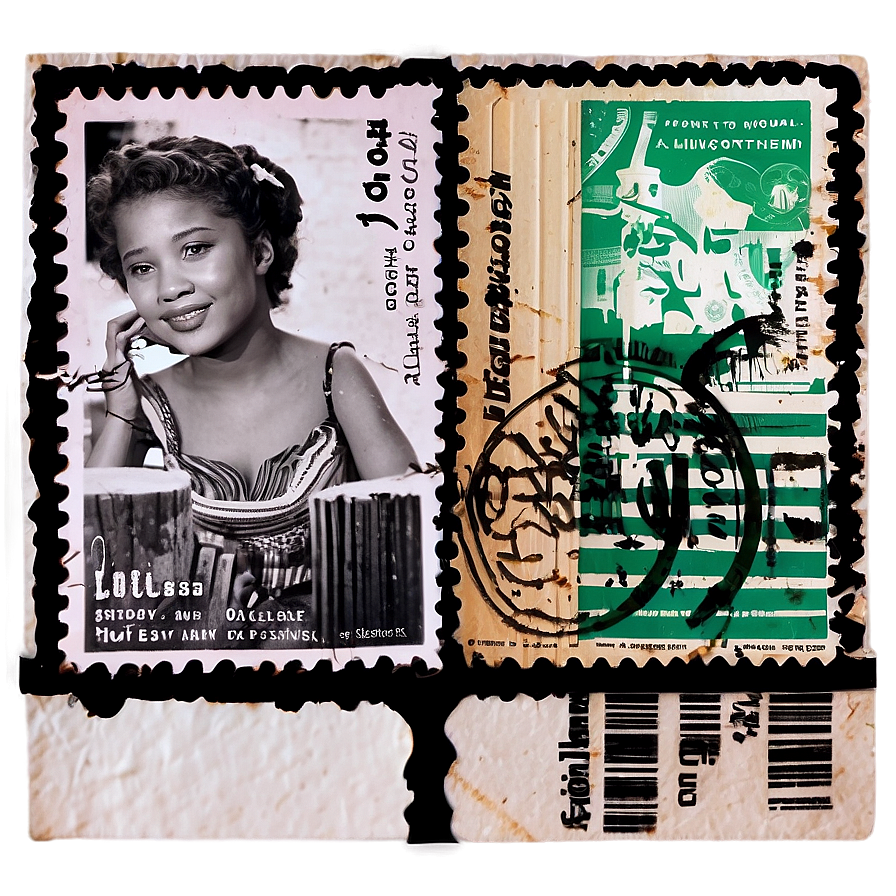 Custom Postcard Stamp Png 06272024