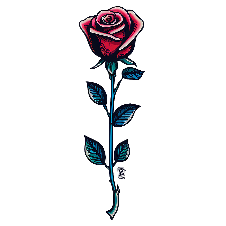 Custom Rose Tattoo Sketch Png Ubr