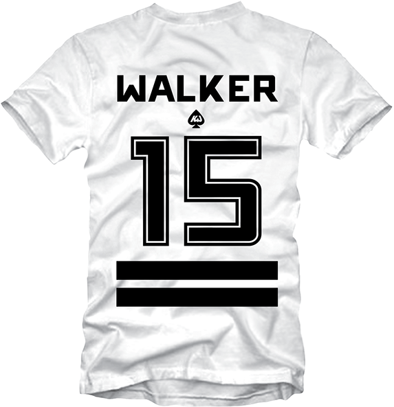 Custom Walker Jersey T Shirt15