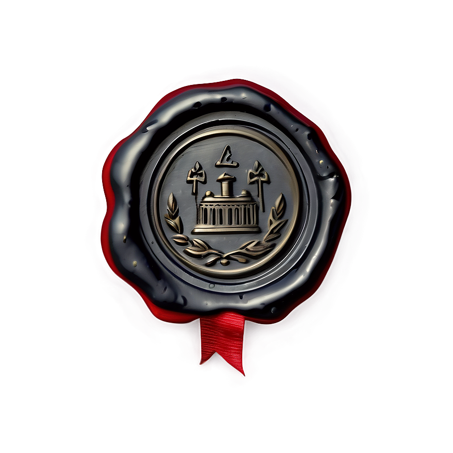 Custom Wax Seal Png Sdf