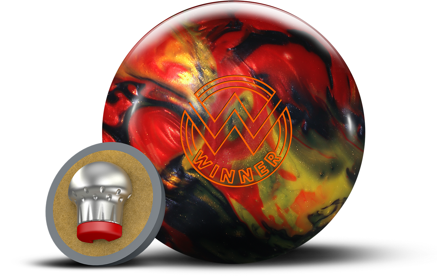 Custom Winner Bowling Ball