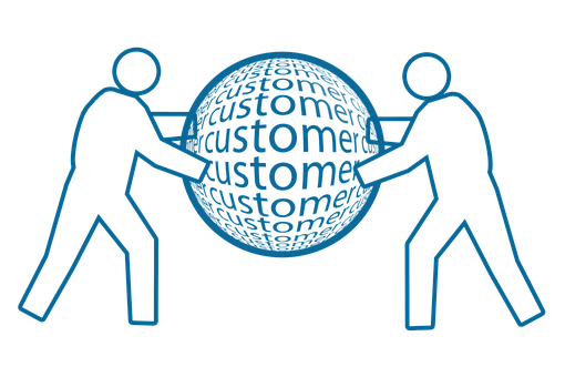 Customer Focused Teamwork Concept PNG image with a transparent background, free high-resolution download