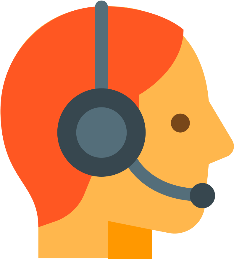 Customer Support Headset Icon