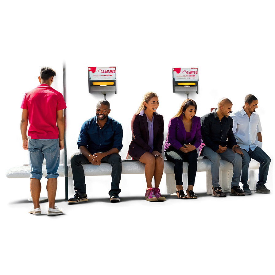 Customer Waiting Line PNG 06202024 PNG with transparent background