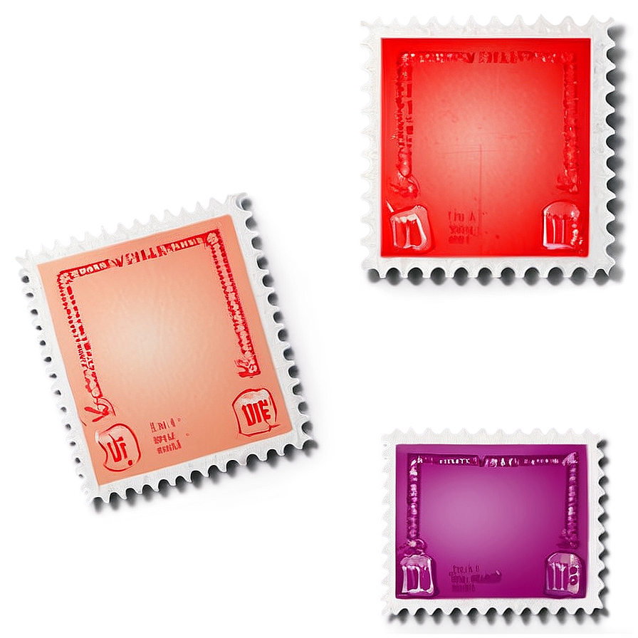 Customizable Blank Postage Stamp Png 29