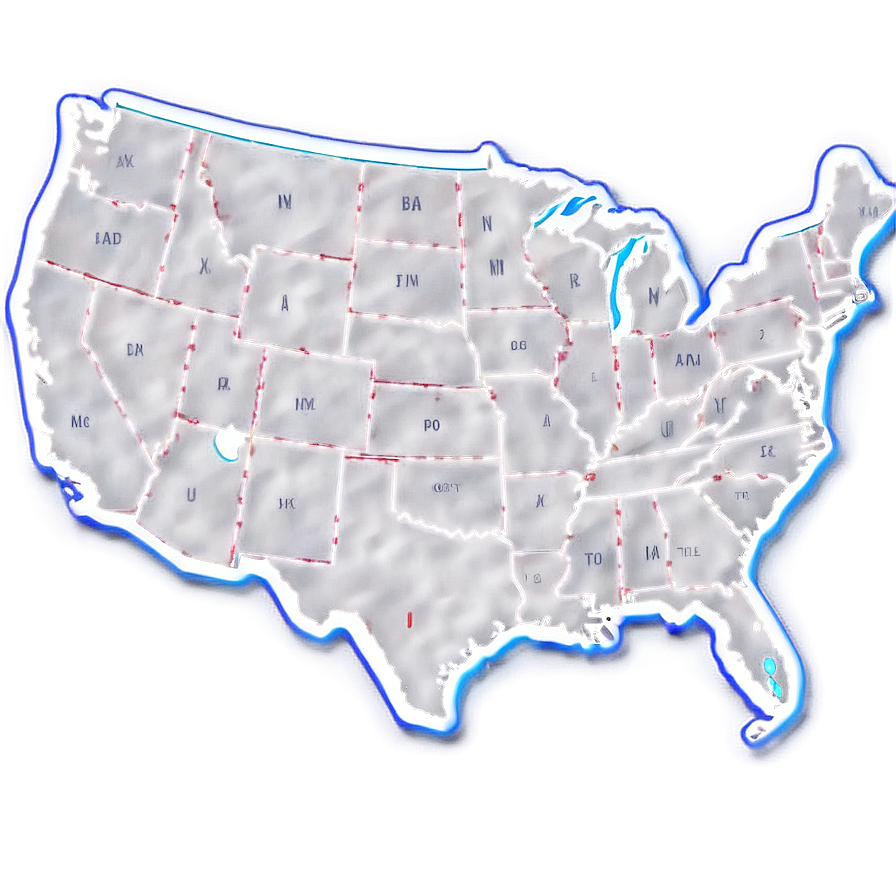 Customizable Usa Map Png Rnq