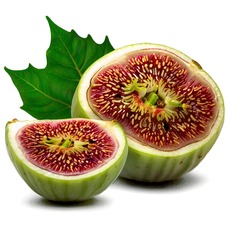 Cut Fig Slice PNG 36 PNG image with a transparent background, free high-resolution download