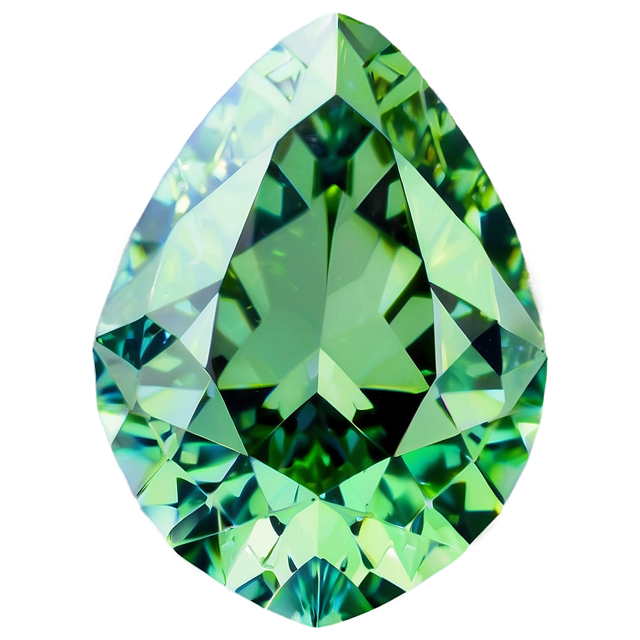 Cut Peridot Gem Png 06242024