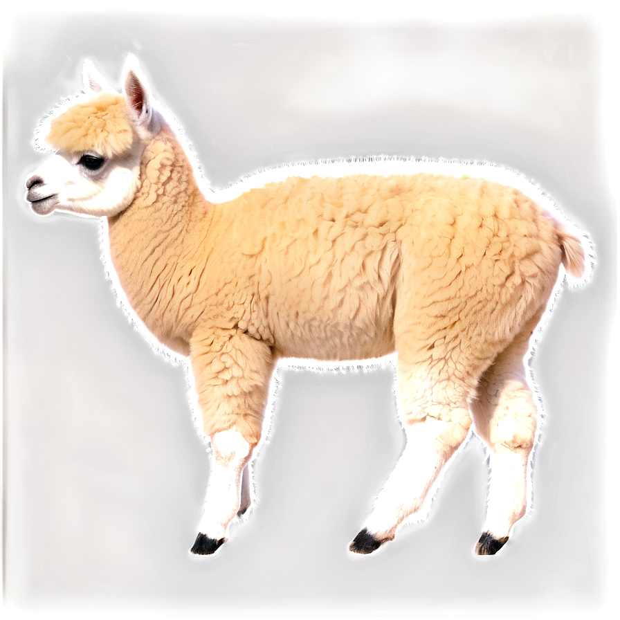 Cute Alpaca PNG 06242024 PNG image with a transparent background, free high-resolution download