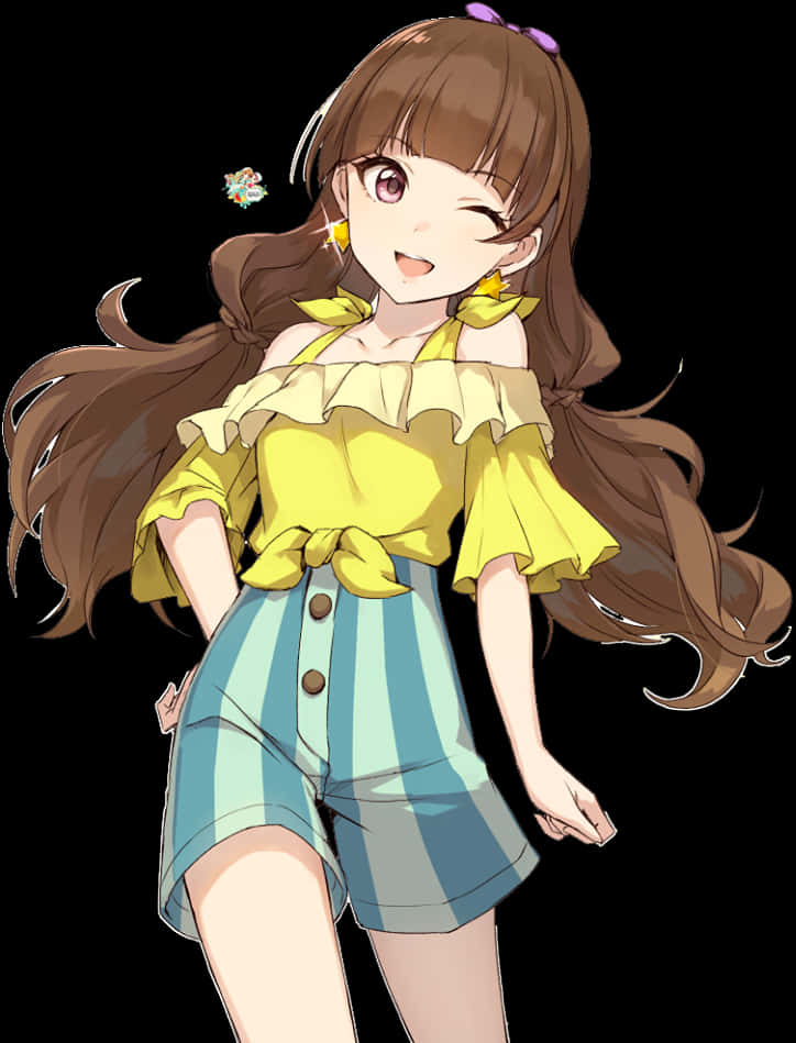 Cute Anime Girl Render , Png Download - Cute Anime Girl Png, Transparent Png PNG with transparent background