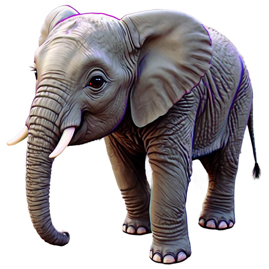 Cute Baby Elephant Png 05032024