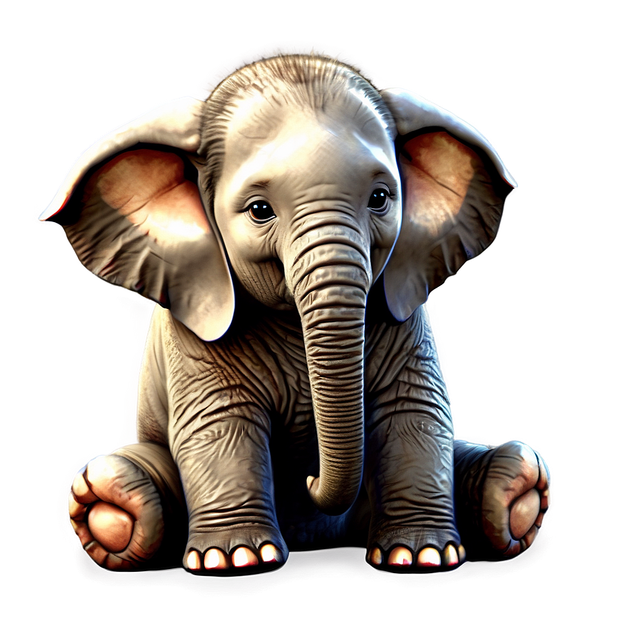 Cute Baby Elephant Png Wmx93