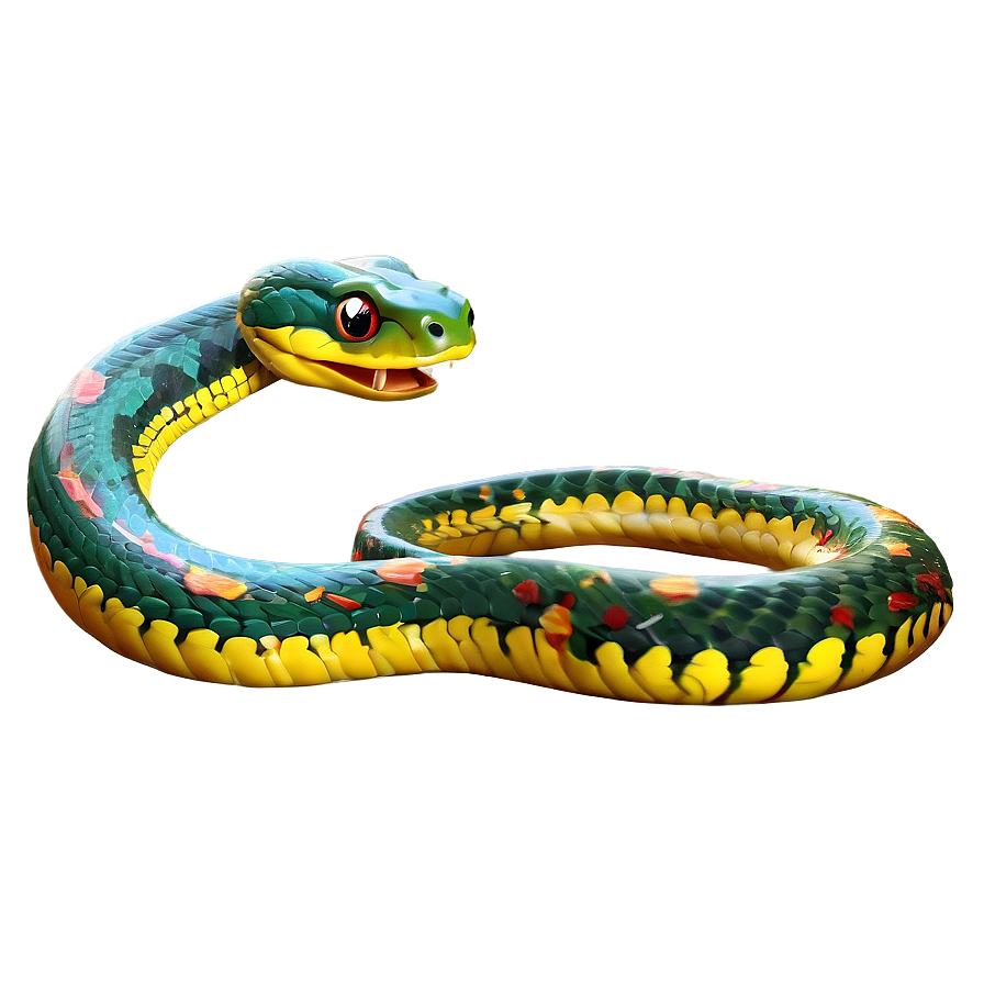 Cute Baby Snake Cartoon Png 51