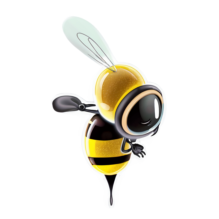 Cute Bee PNG vke PNG with transparent background