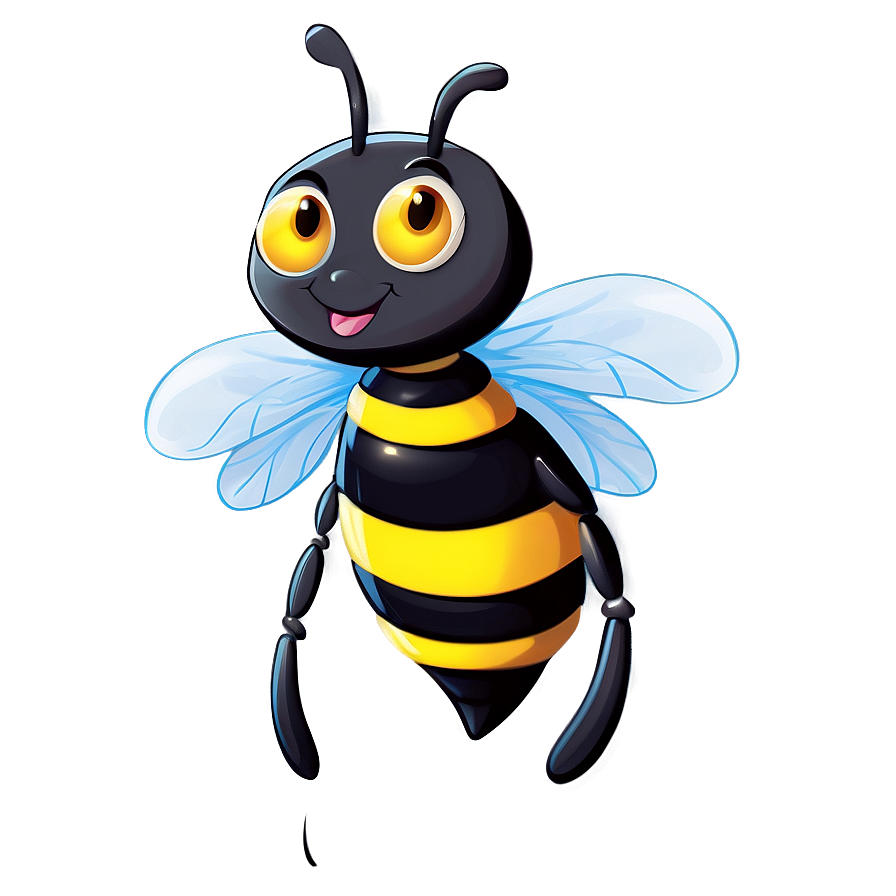 Cute Bee PNG vtt PNG with transparent background