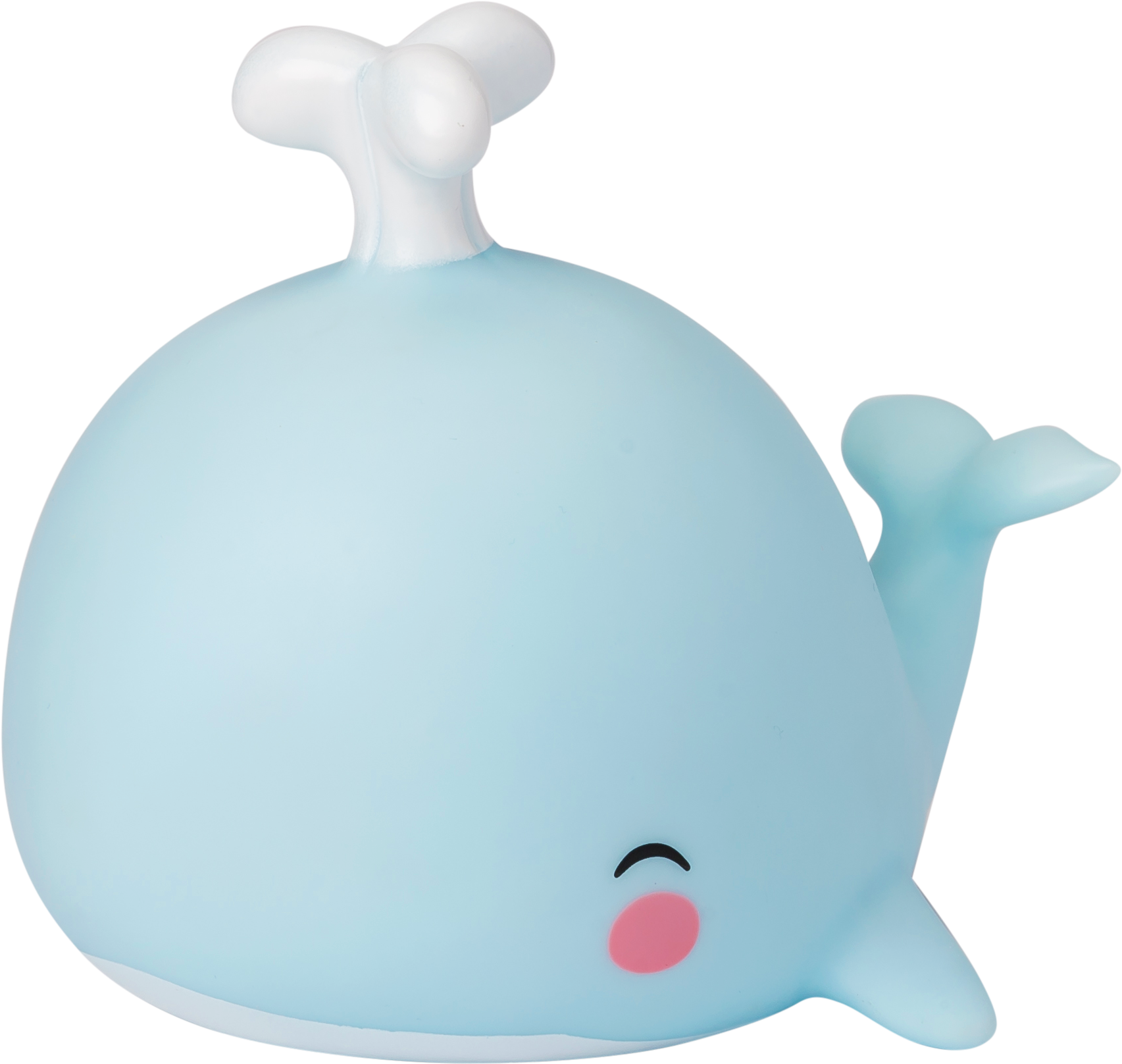 Cute Blue Cartoon Whale