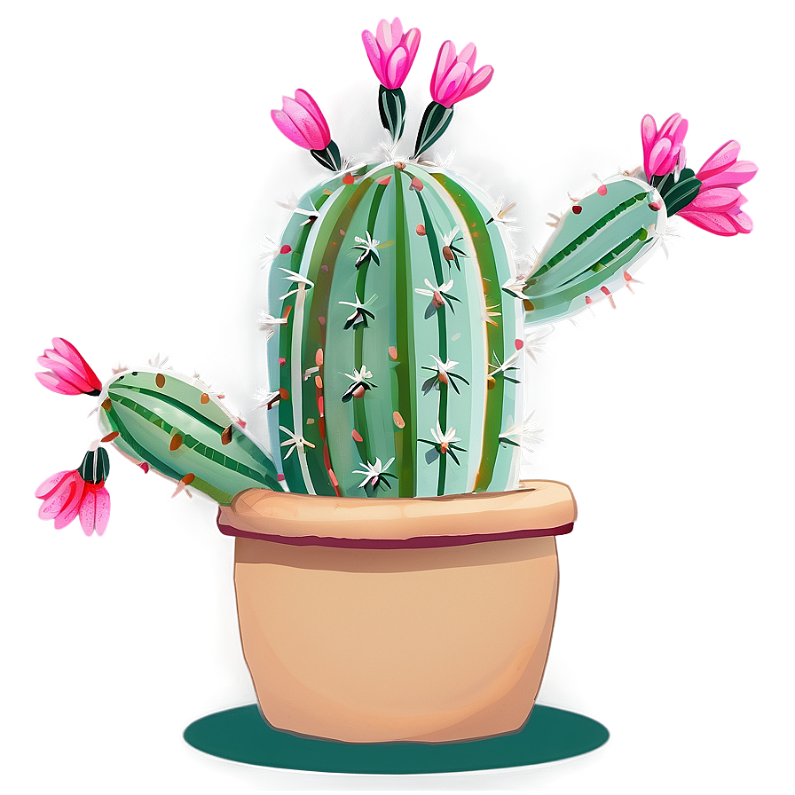 Cute Cactus Png Tbx26