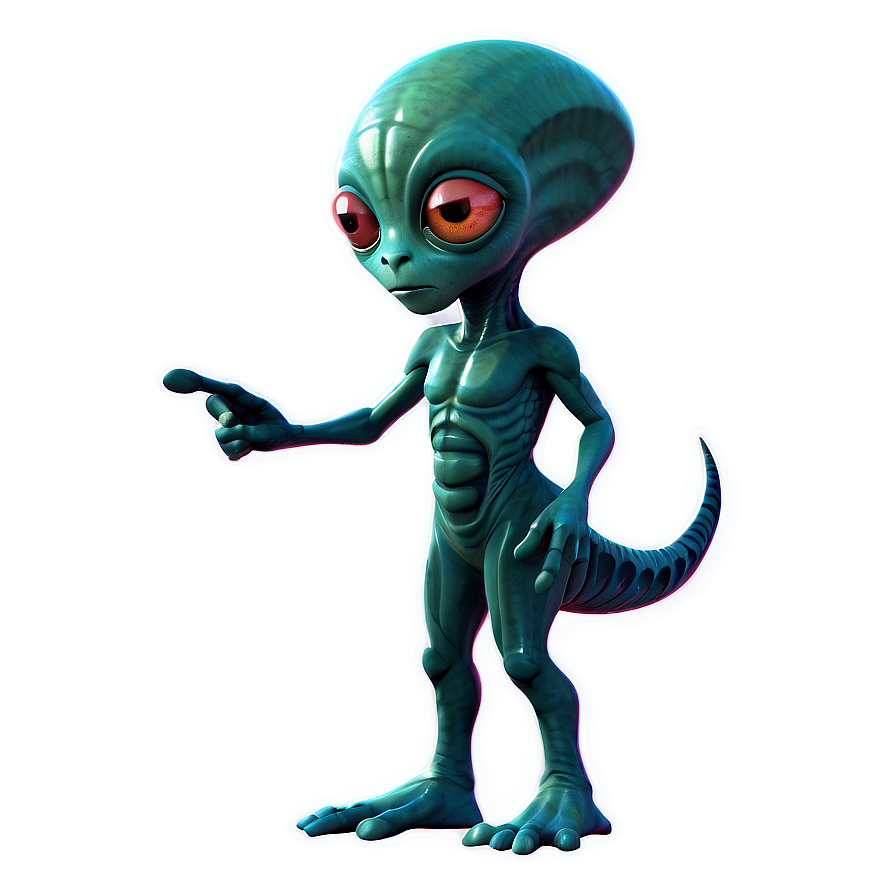 Cute Cartoon Alien Png Onu