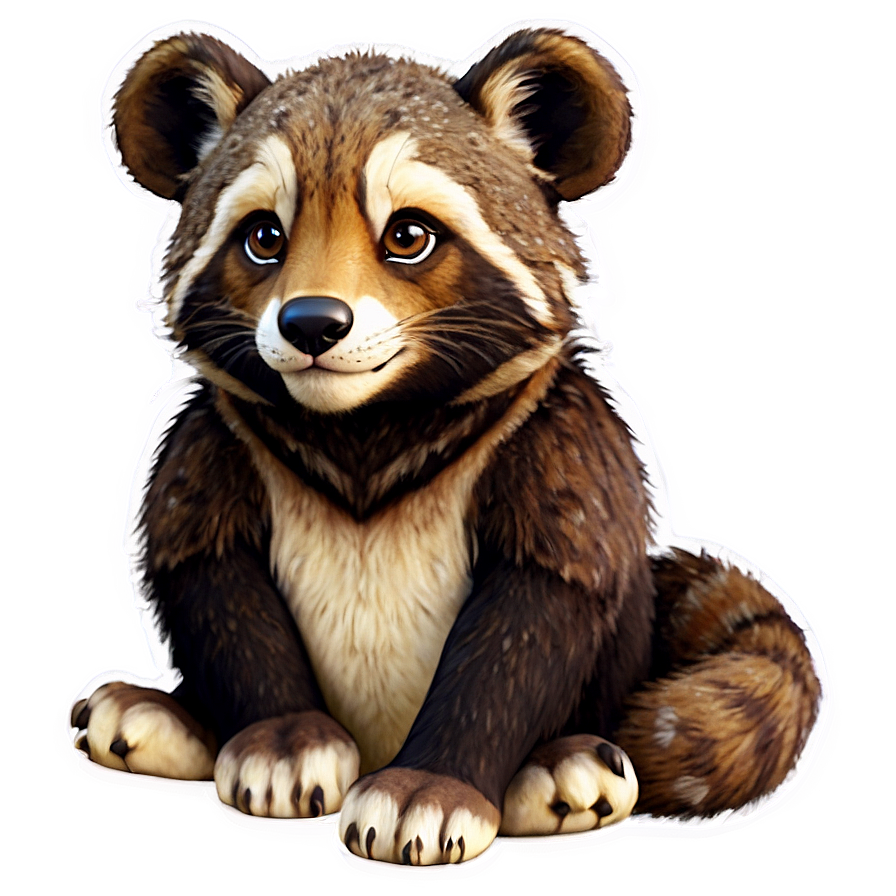 Cute Cartoon Animal Character Png 56