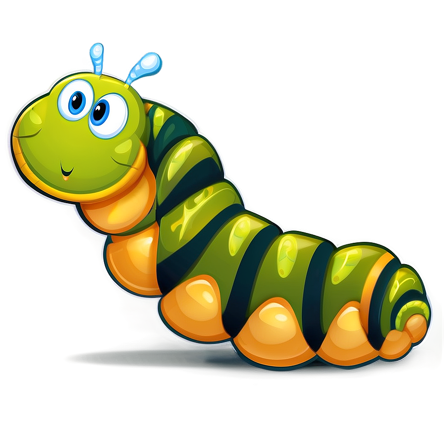 Cute Cartoon Caterpillar Png Uxq31