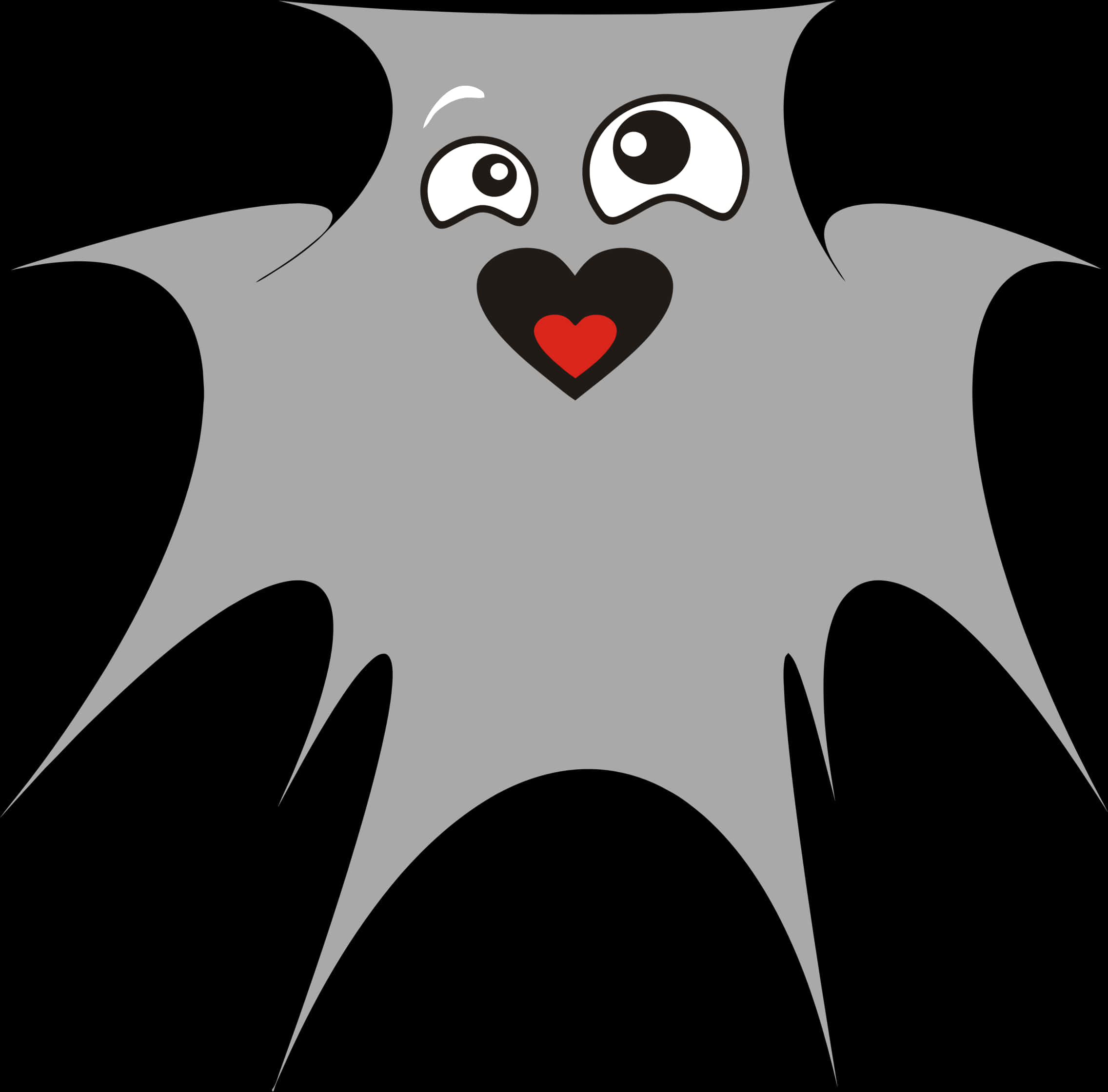 Cute Cartoon Ghost Love