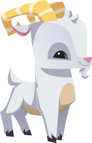 Goat Transparent Animal Jam - Animal Jam Animals Goat PNG with transparent background