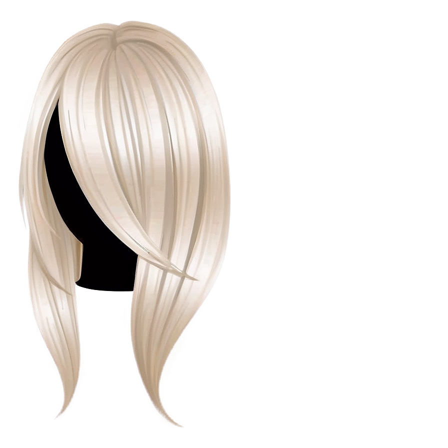 Cute Cartoon Hair Png 06272024