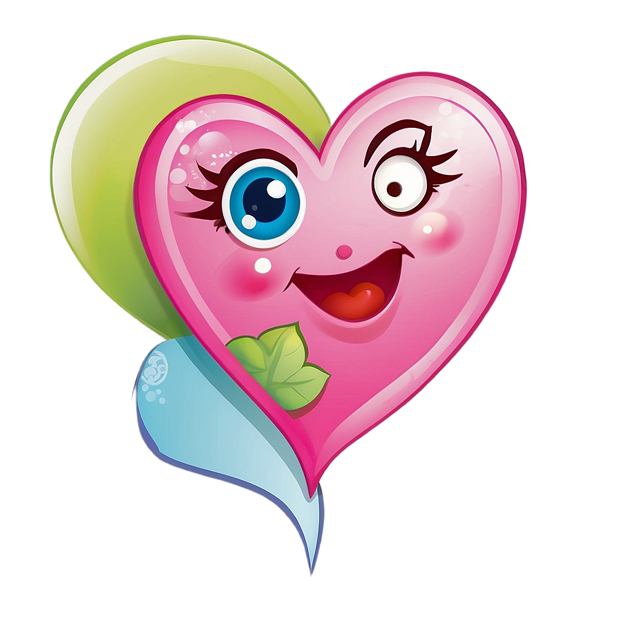 Cute Cartoon Heart Png Ing37