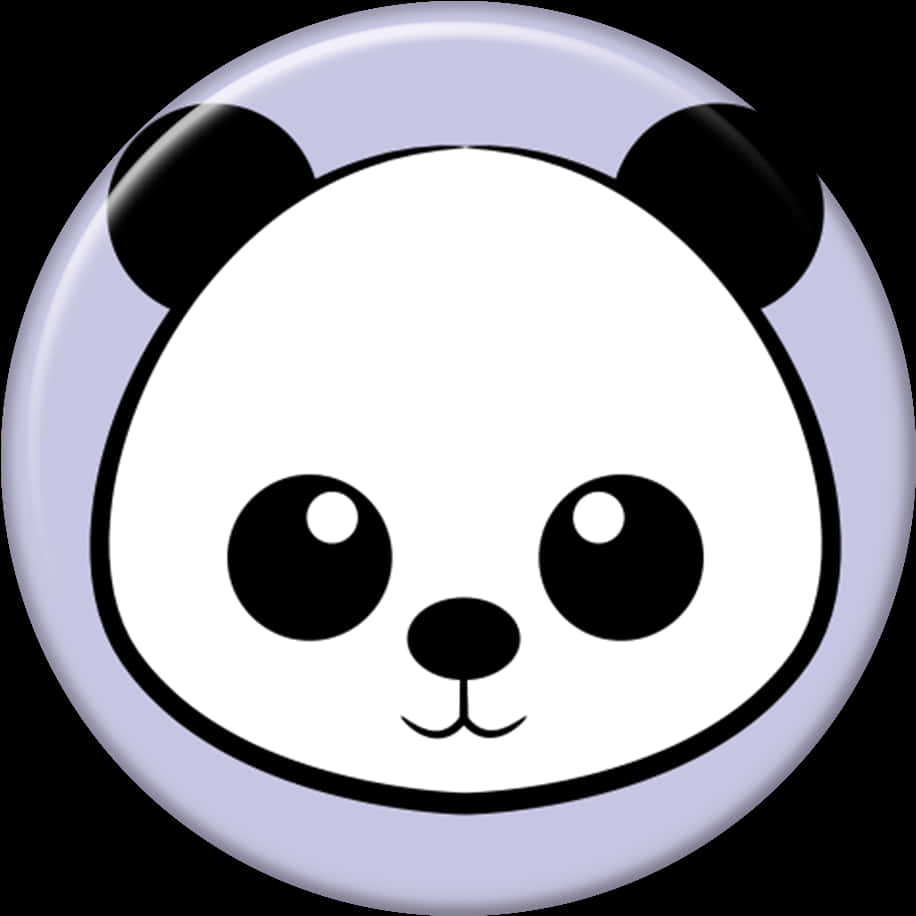 Cute Cartoon Panda Icon