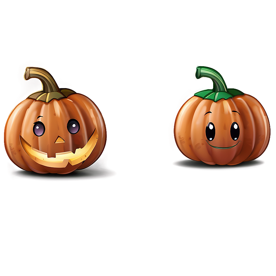 Cute Cartoon Pumpkin Png 05242024