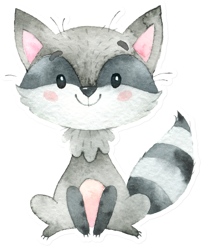 Raccoon Ass Png - Today I Am 1 Week Old, Transparent Png PNG with transparent background