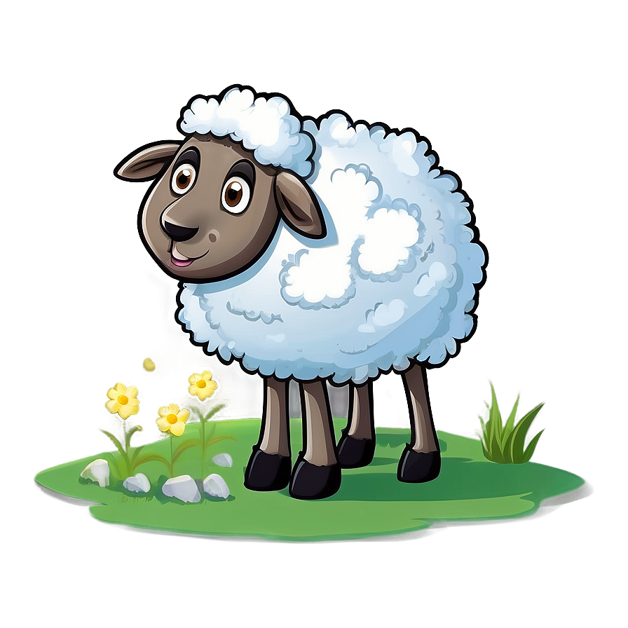 Cute Cartoon Sheep Png 24