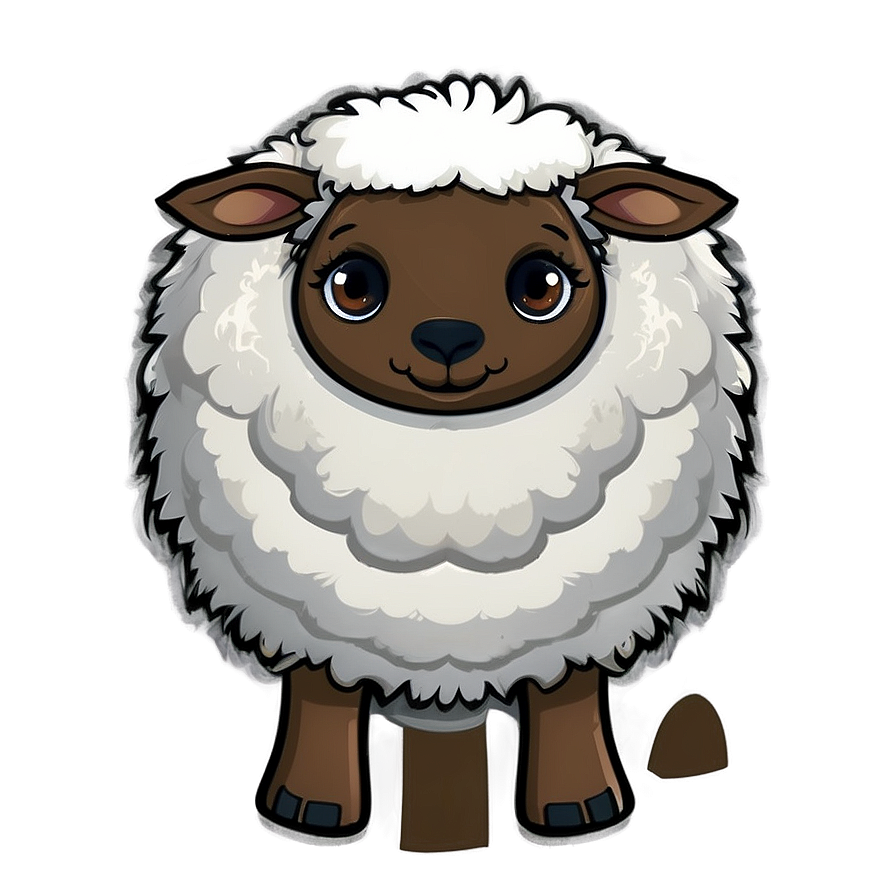 Cute Cartoon Sheep Png Cfh