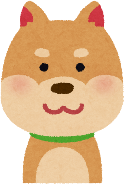 Cute Cartoon Shiba Inu