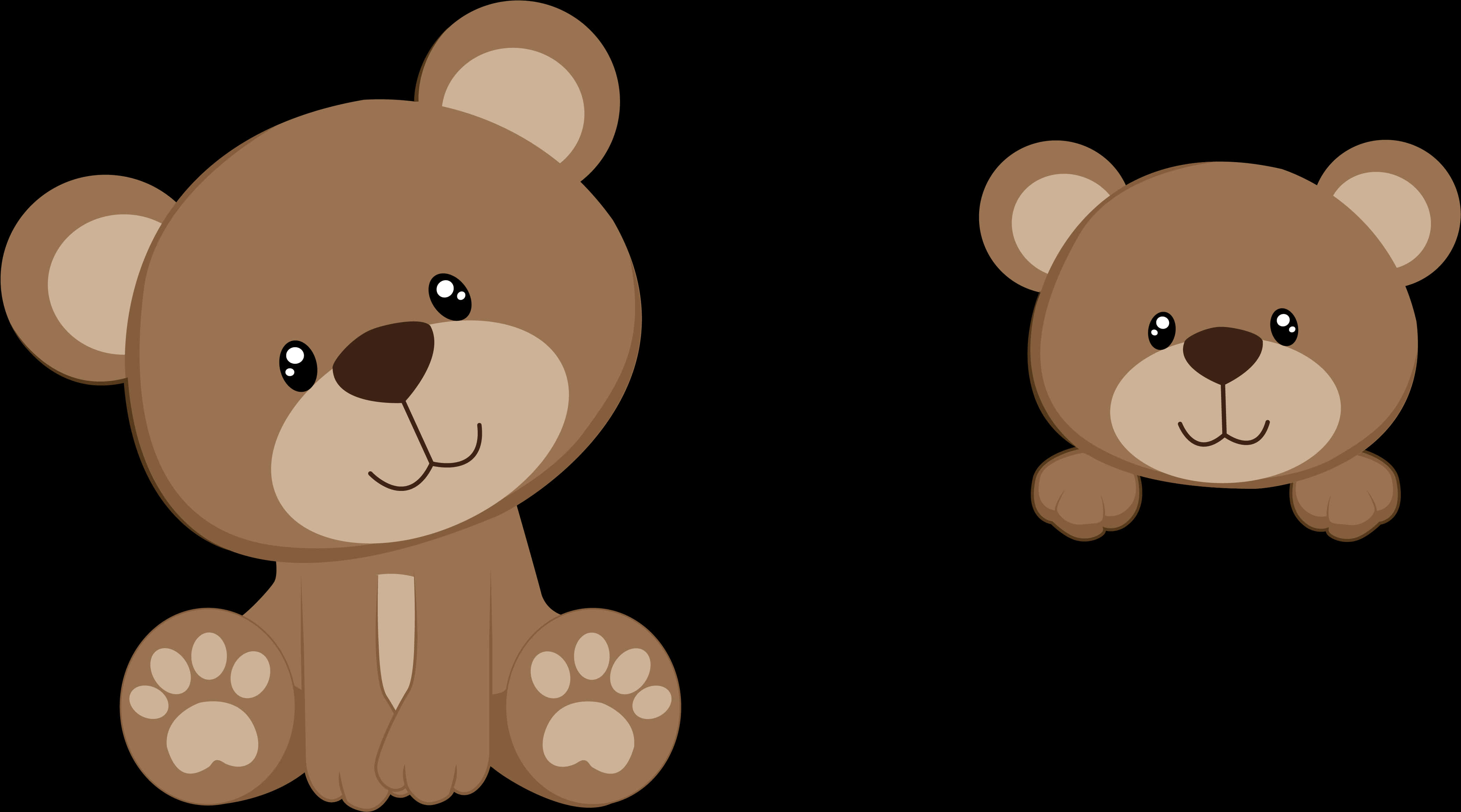 Cute Cartoon Teddy Bears