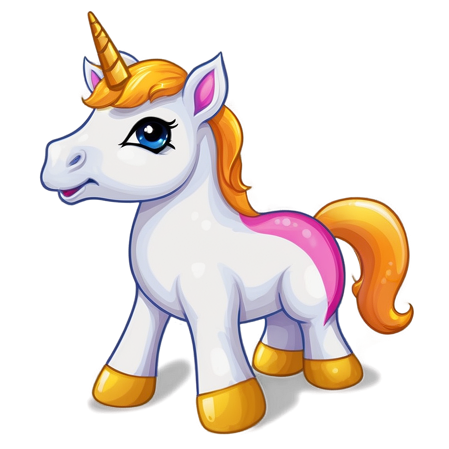 Cute Cartoon Unicorn Png 20