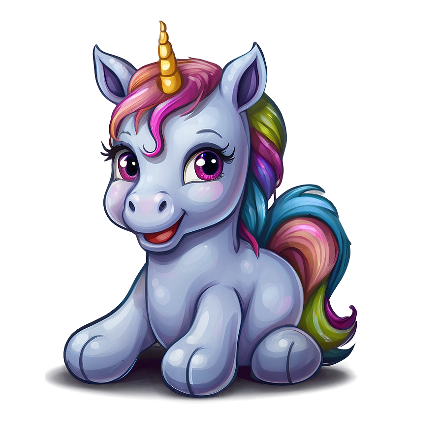 Cute Cartoon Unicorn Png 74